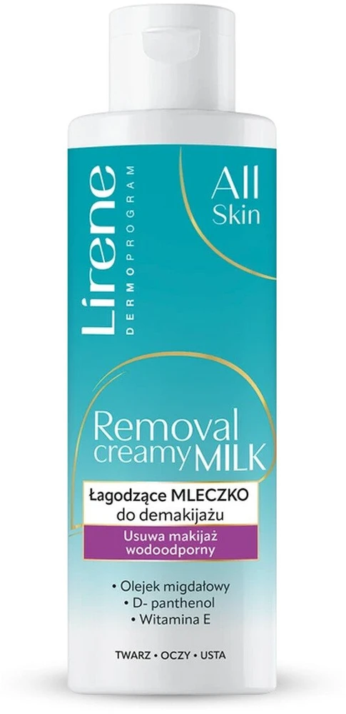 Lirene raminamasis makiažo valiklis visiems odos tipams, 200 ml