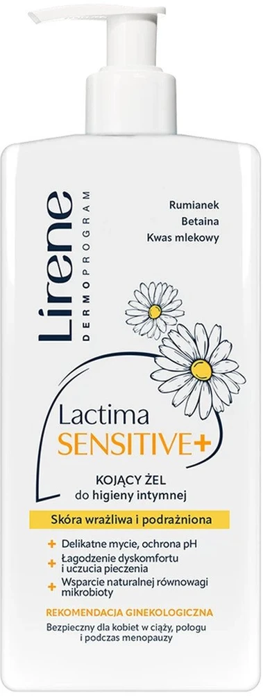 Lirene Lactima Sensitive+ raminamasis intymios higienos gelis 300 ml