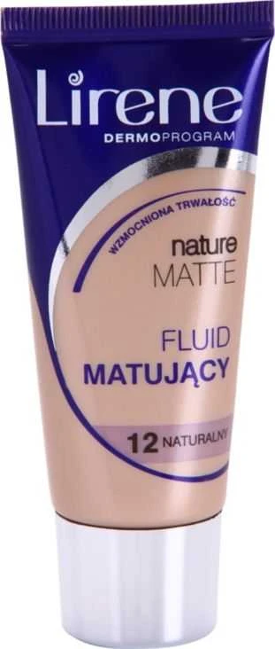 Lirene Nature Matte fluid 12 Natural, 30 ml
