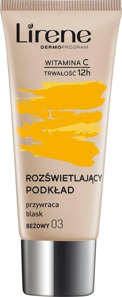 Lirene Illuminating Foundation 03 Kreminis, 30 ml