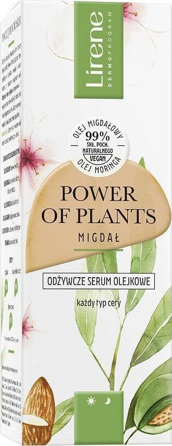 Lirene augalų galia migdolams, 30 ml