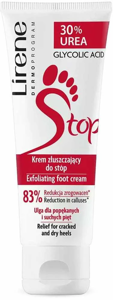 Lirene Šveičiamasis pėdų kremas 75ml