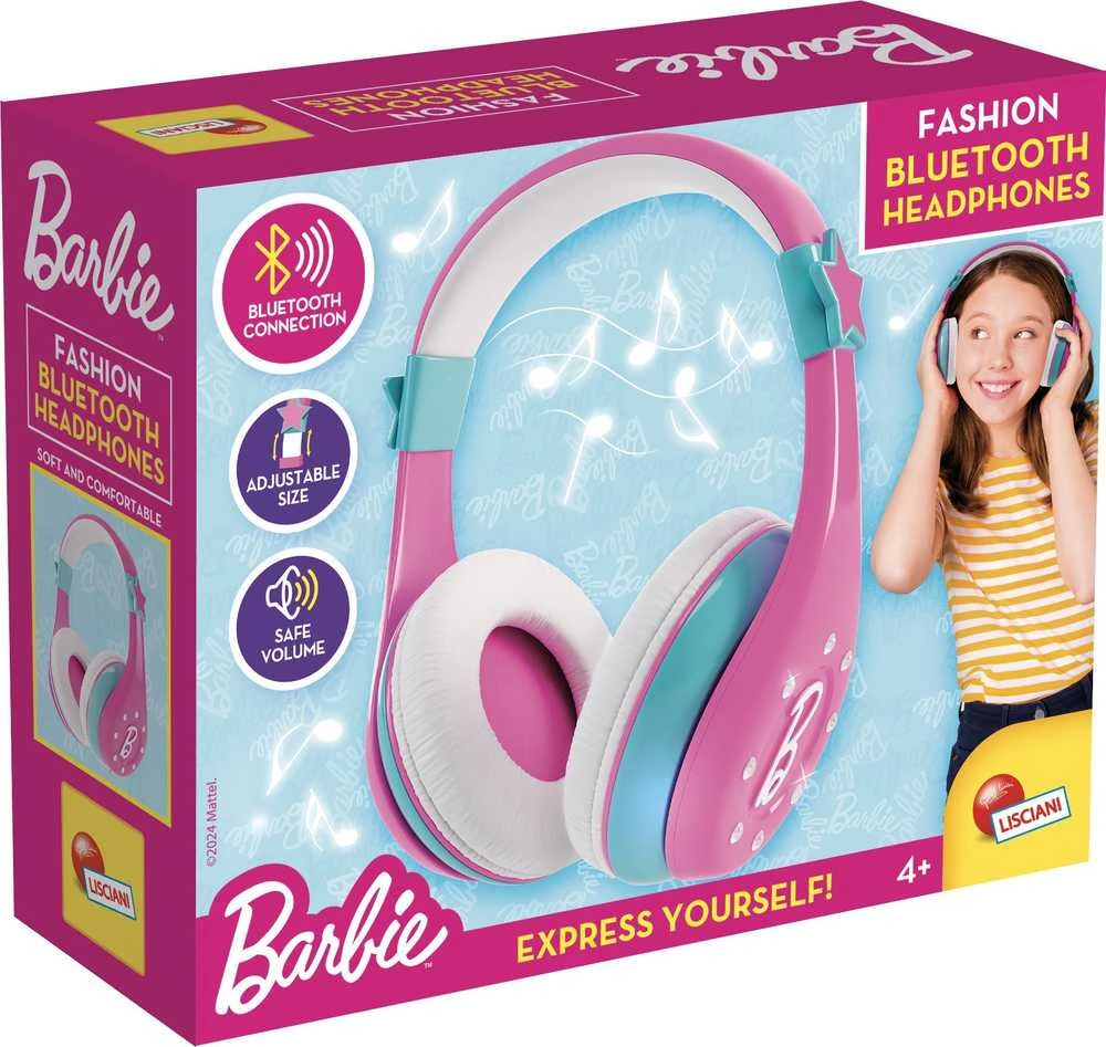 Lisciani Ausinės Bluetooth Barbie Fashion