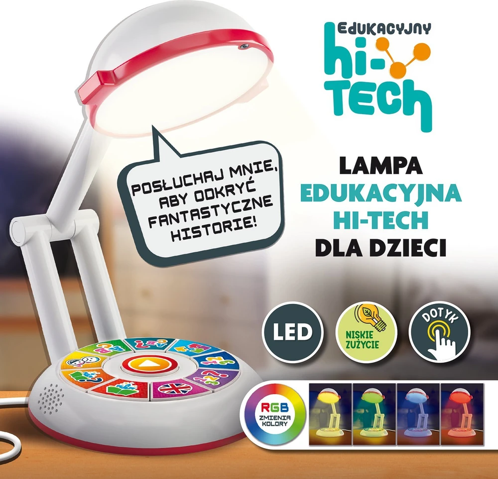 Hi-tech Lisciani edukacinis aukštųjų technologijų Moja Lampka 96992