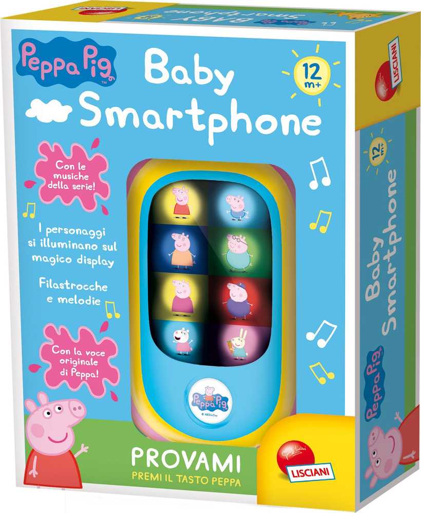 Lisciani LISCIANI PEPA PIG BABY SMARTPHONE LED