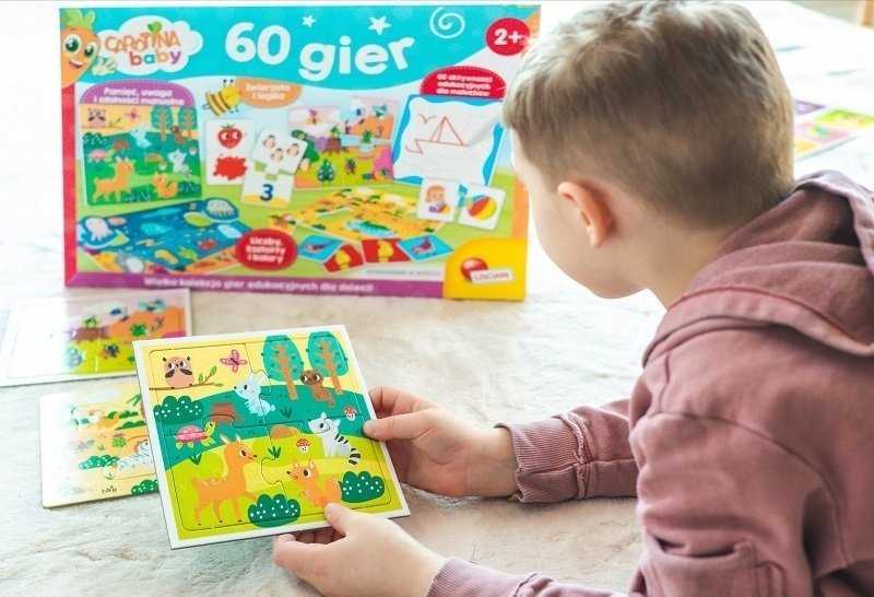 Carotina baby 60 lavinančių žaidimų vaikams 102877 LISCIANI