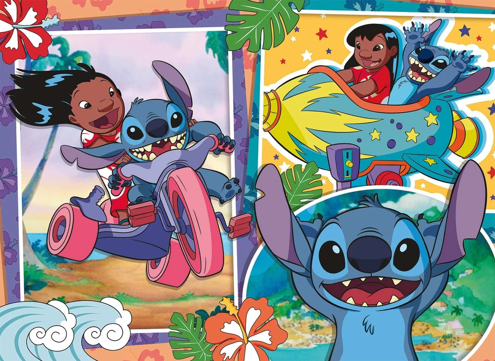 Lisciani Dėlionė 60 vnt. - Lilo & Stitch