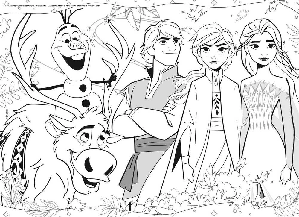 Lisciani LISCIANI DISNEY Dėlionė DF M-PLUS 48 FROZEN