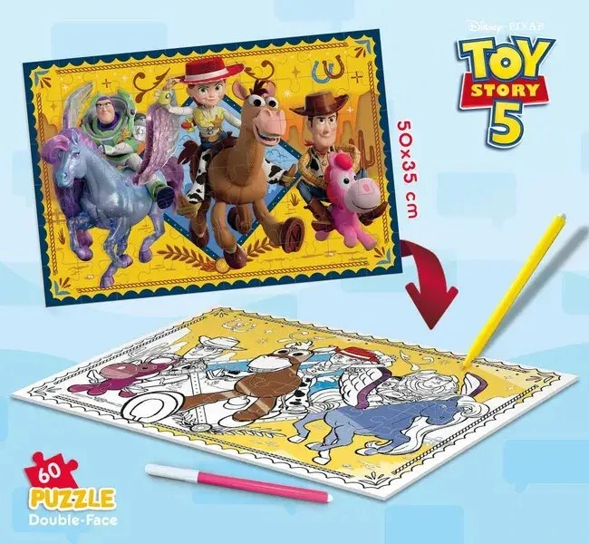 Lisciani Disney dėlionės DF Plus 60 žaislų istorija 5 (304-116805)