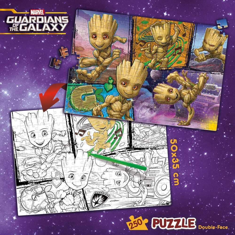 Lisciani LISCIANI DISNEY MARVEL Dėlionė DF PLUS 250 EL. GROOT
