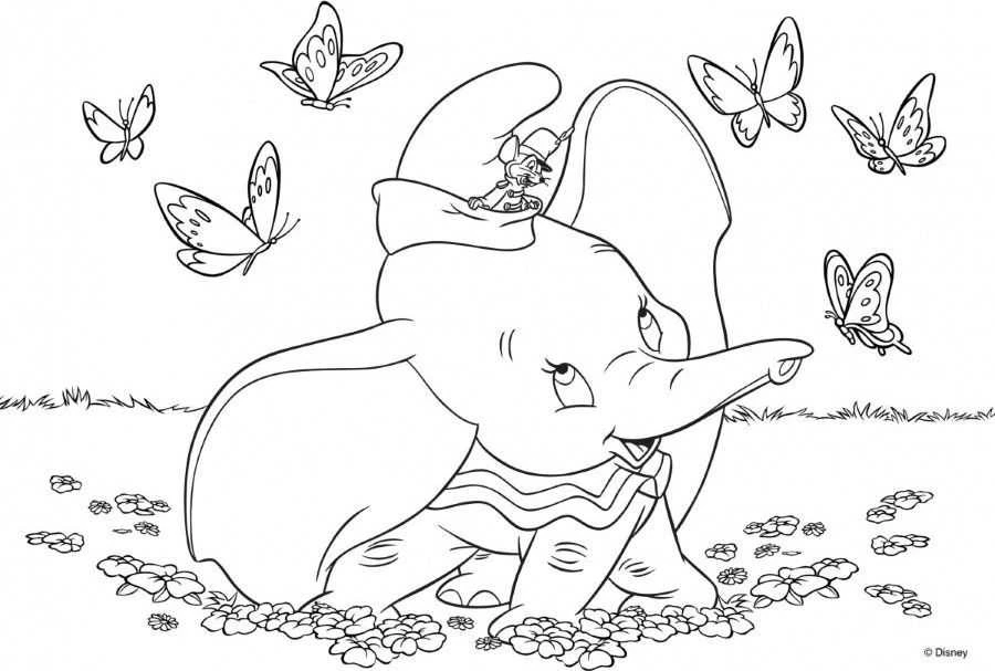 Dėlionė Lisciani Puzzle dwustronne maxi 35 Dumbo