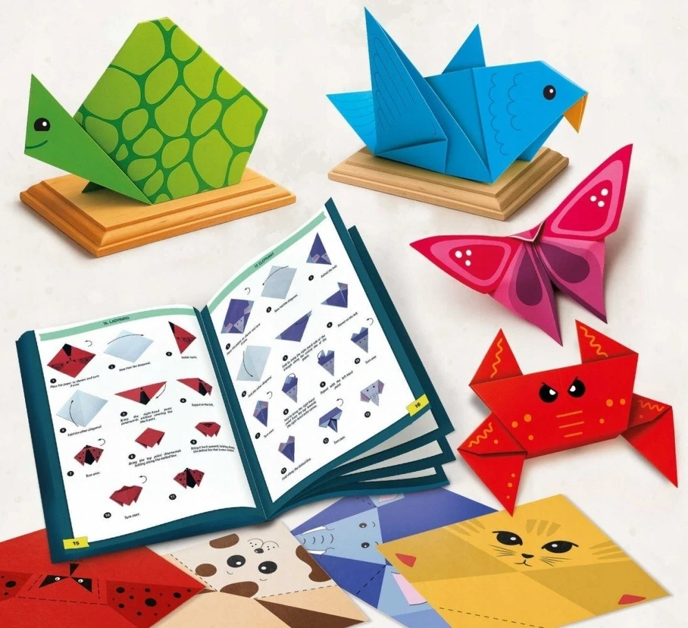 Lisciani Rinkinys Vaikų meno rinkinys – origami laboratorija