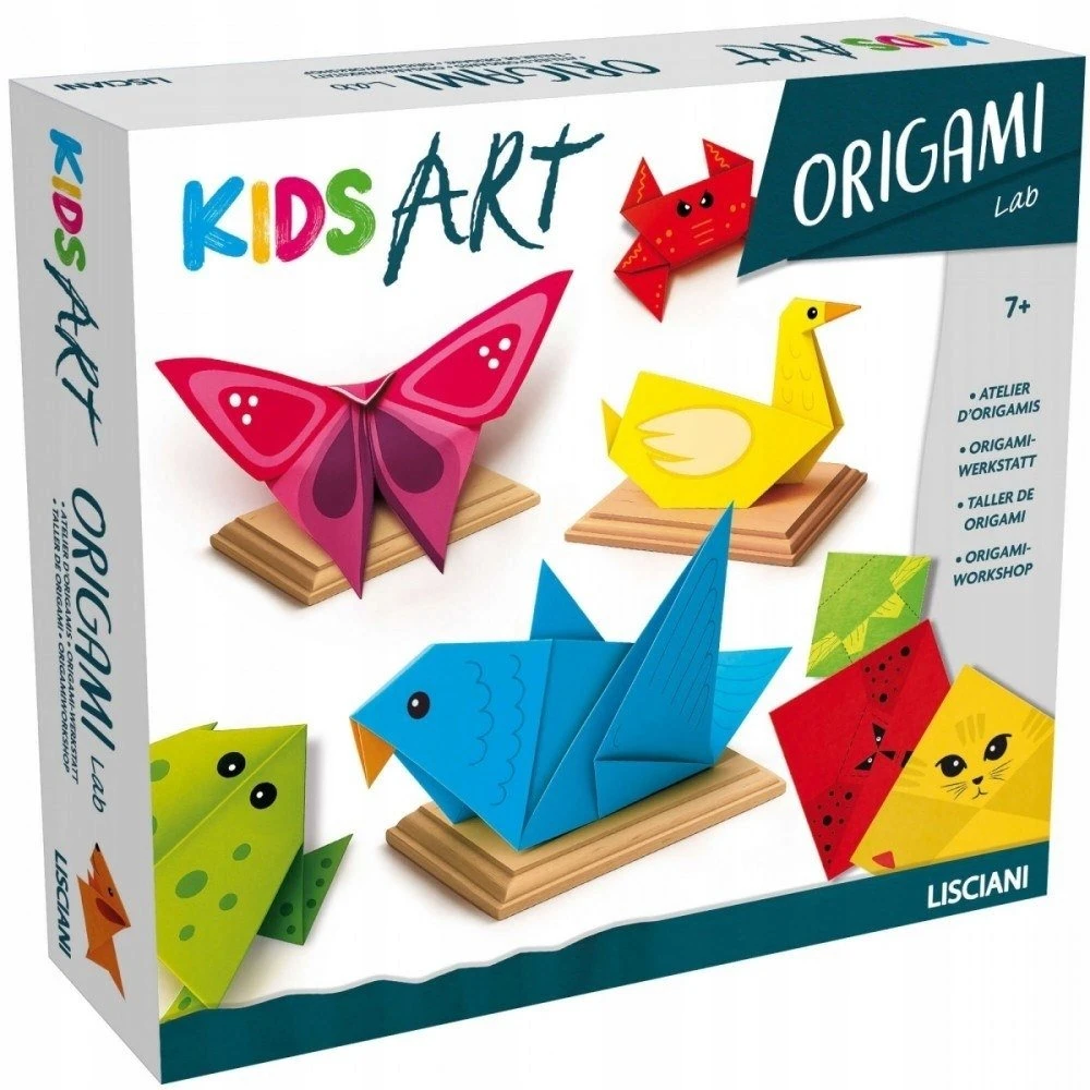 Lisciani Rinkinys Vaikų meno rinkinys – origami laboratorija