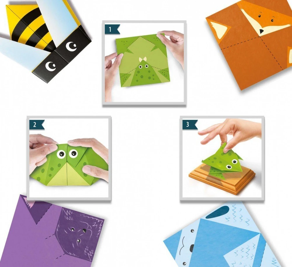 Lisciani Rinkinys Vaikų meno rinkinys – origami laboratorija