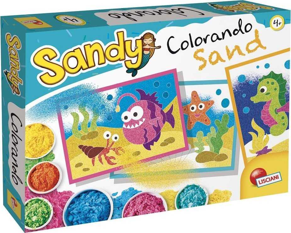 Sandy Colorando! Smėlio dažymas - Lisciani