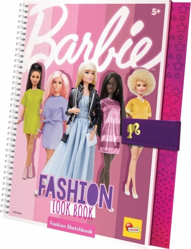 Lisciani LOOK Szkicownik Barbie mados įvaizdžio knyga
