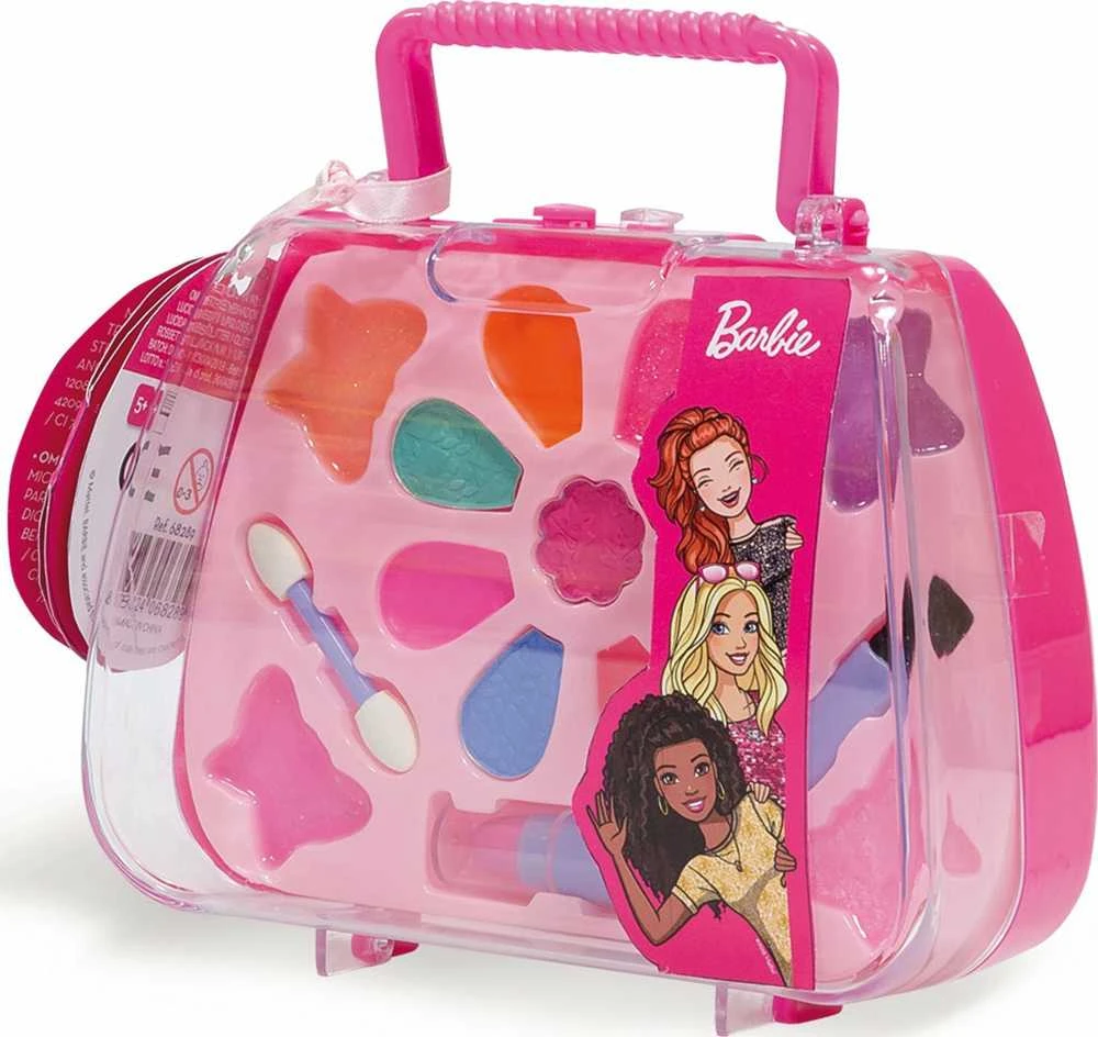 Lisciani KOSMETIKA VAIKAMS DAŽYTI dėžutėje Barbie KOSMETIKOS RINKINYS 6 m.
