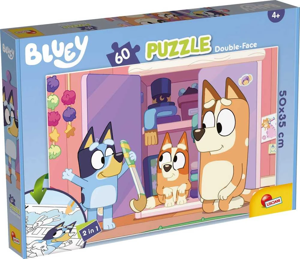 Lisciani LISCIANI BLUEY Dėlionė DF PLUS 60