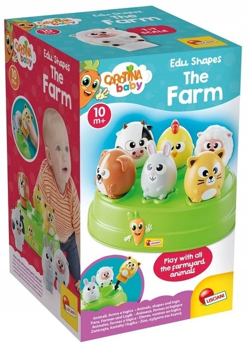 Lisciani LISCIANI CAROTINA BABY SORTER FARMA
