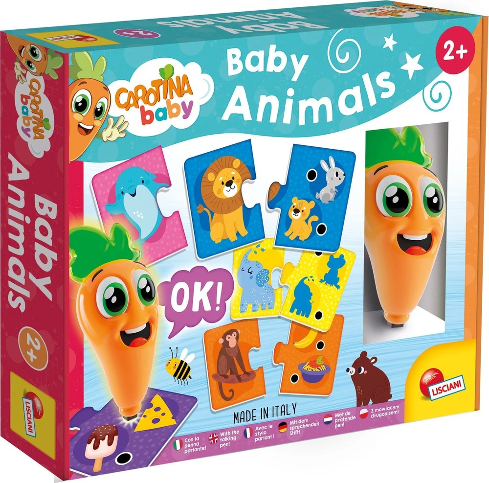 Liscianigiochi Lisciani LISCIANI CAROTINA BABY WINDOWBOX ZWIERZĘTA