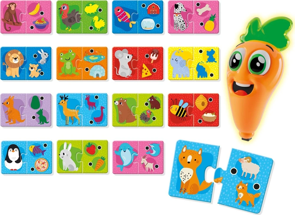 Liscianigiochi Lisciani LISCIANI CAROTINA BABY WINDOWBOX ZWIERZĘTA