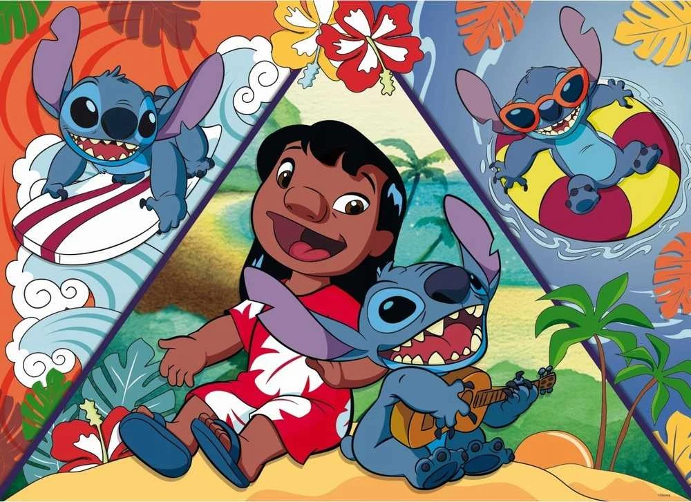 Dante Lisciani LISCIANI Dėlionė DF MAXIFLOOR 150 LILO & STITCH
