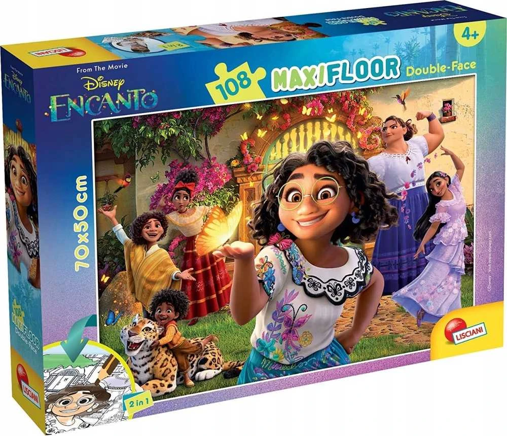 Lisciani LISCIANI DISNEY Dėlionė DF MAXI FLOOR 108 ENCANTO