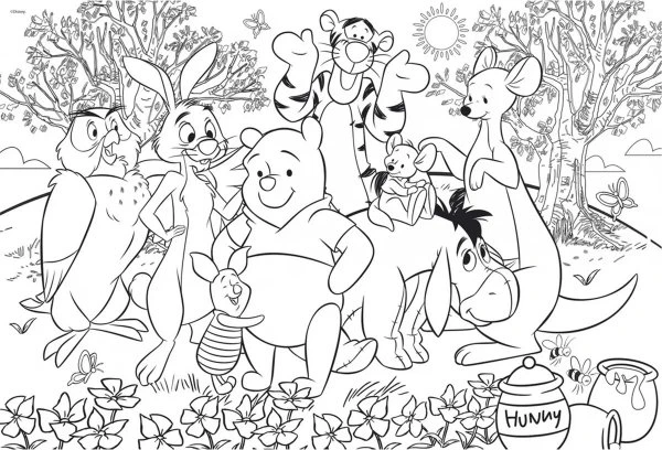 Lisciani LISCIANI DISNEY Dėlionė DF PLUS 250 KUBUŚ PUCHATEK