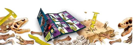Edukacinis rinkinys Lisciani Im Genius Predators 2in1
