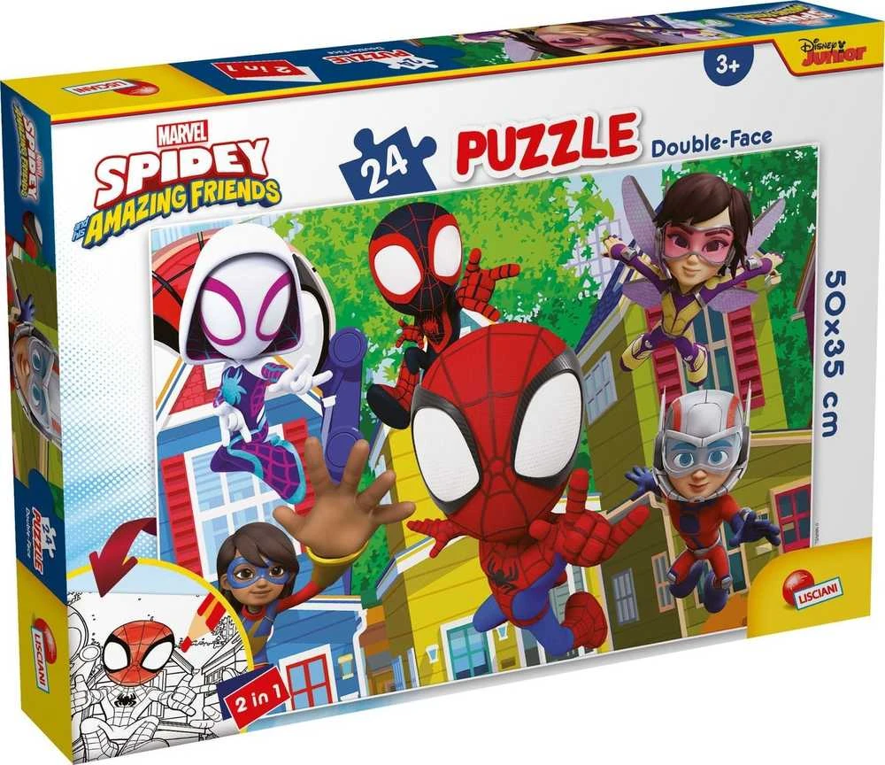 Lisciani LISCIANI MARVEL Dėlionė DF PLUS 24 SPIDEY - THIS IS A TEAM!.