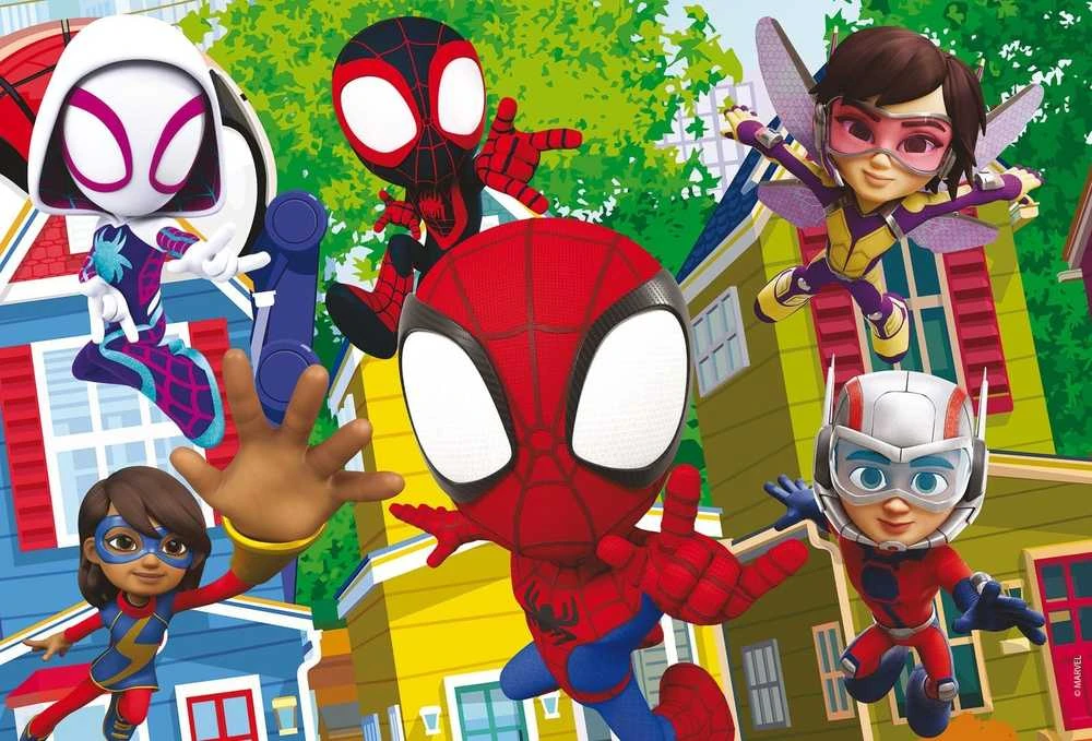 Lisciani LISCIANI MARVEL Dėlionė DF PLUS 24 SPIDEY - THIS IS A TEAM!.