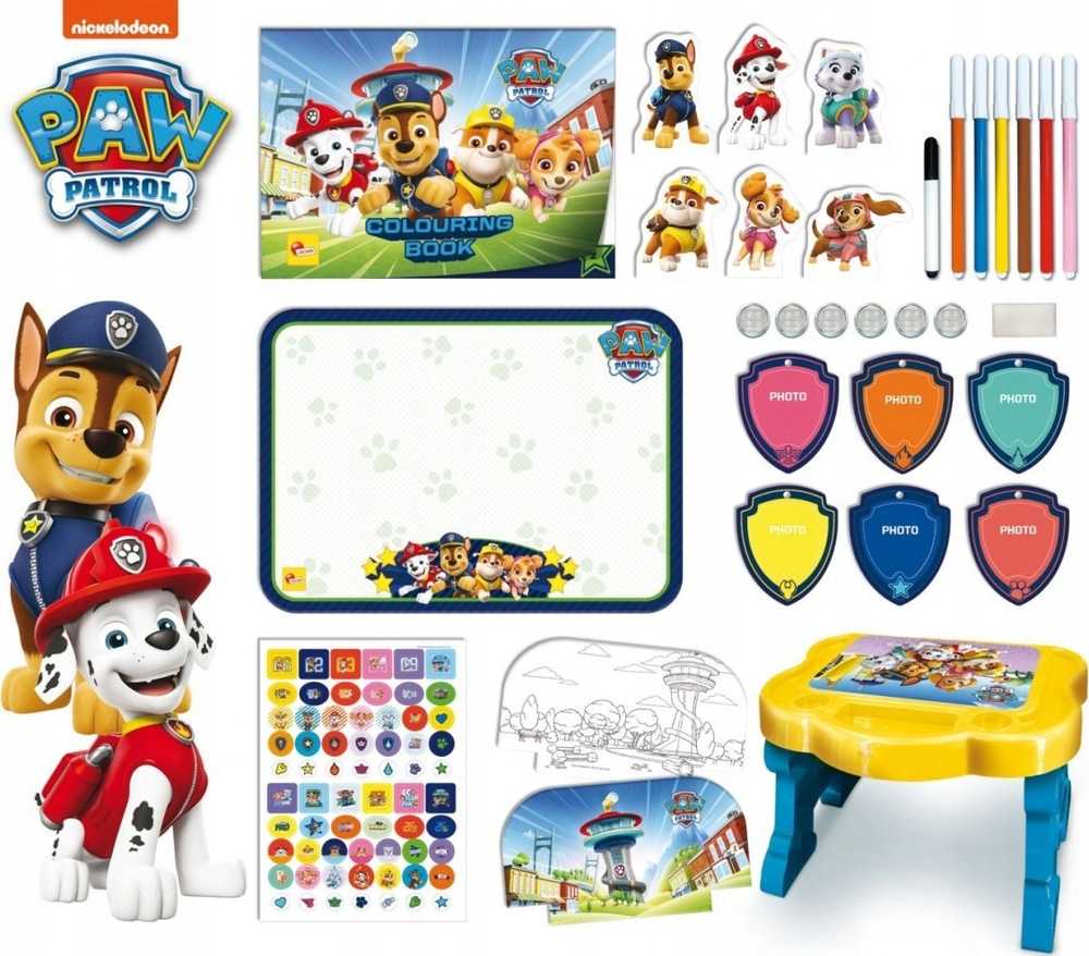 Lisciani Creative stalas Paw Patrol