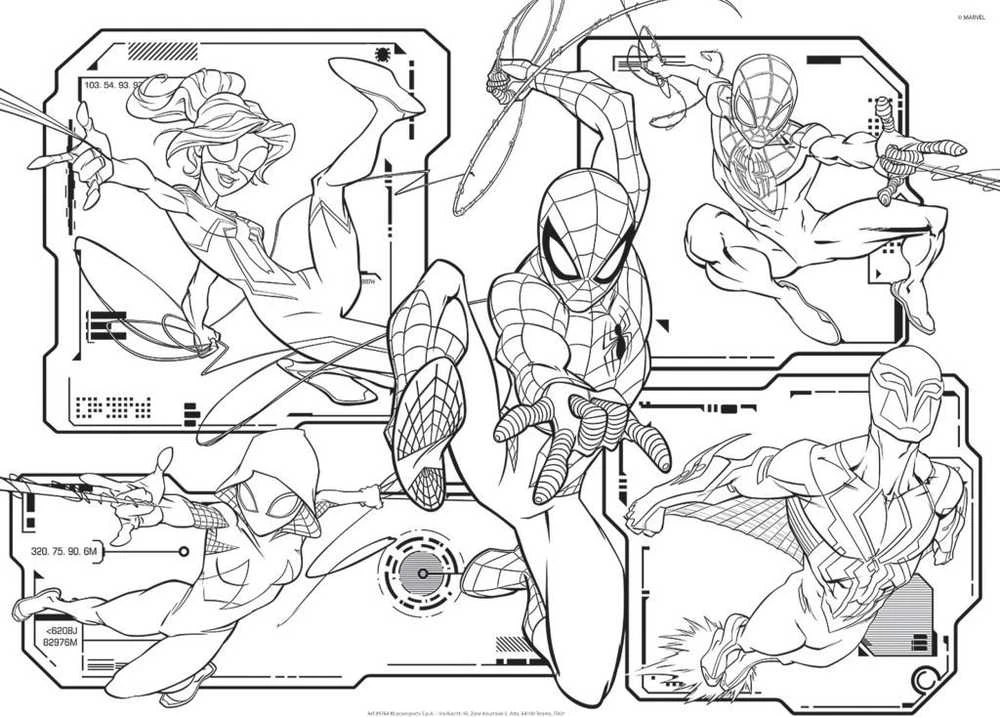 Dėlionė Dante *****Lisciani Marvel puzzleMaxi108 Spiderman 99764