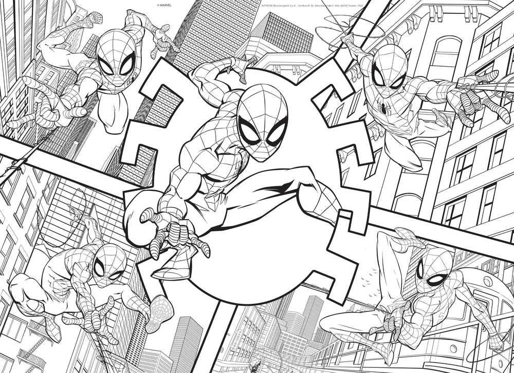 Dante Lisciani LISCIANI MARVEL Dėlionė DF MAXI FLOOR 24 SPIDERMAN