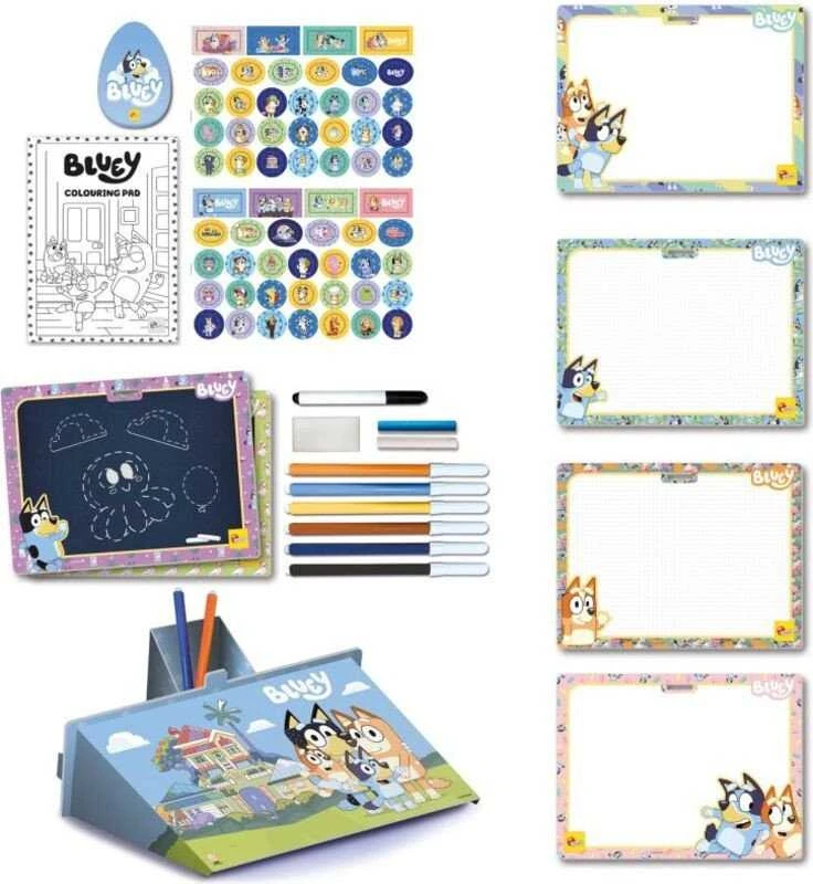 Lisciani Kūrybinis rinkinys Bluey mokykla su kuprine