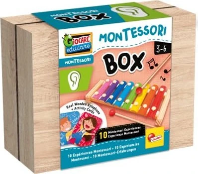 Dante *****Lisciani Montessori box Słuch 05489