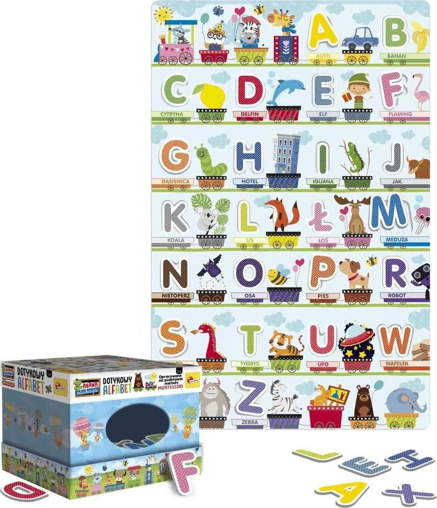 Lisciani Montessori lytėjimo abėcėlė