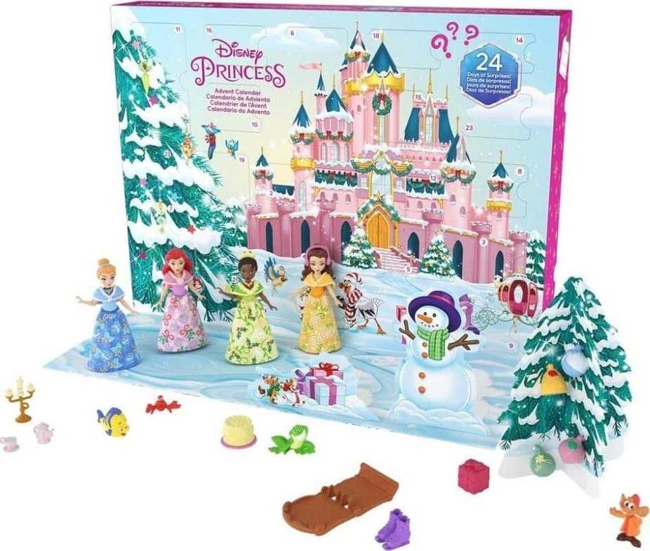 Lisciani Disney princesės Advento kalendorius