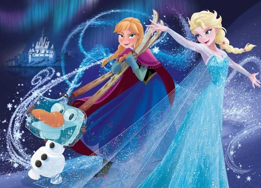 Lisciani Didelė MAXI grindų dėlionė Frozen 2 35 det. 50x70 cm
