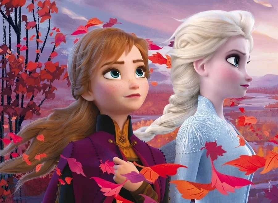 Lisciani Dvipusė dėlionė supermaxi 35 Frozen II