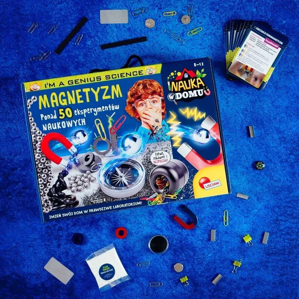 Lisciani Rinkinys Aš esu genialus namų mokymosi rinkinys – magnetizmas