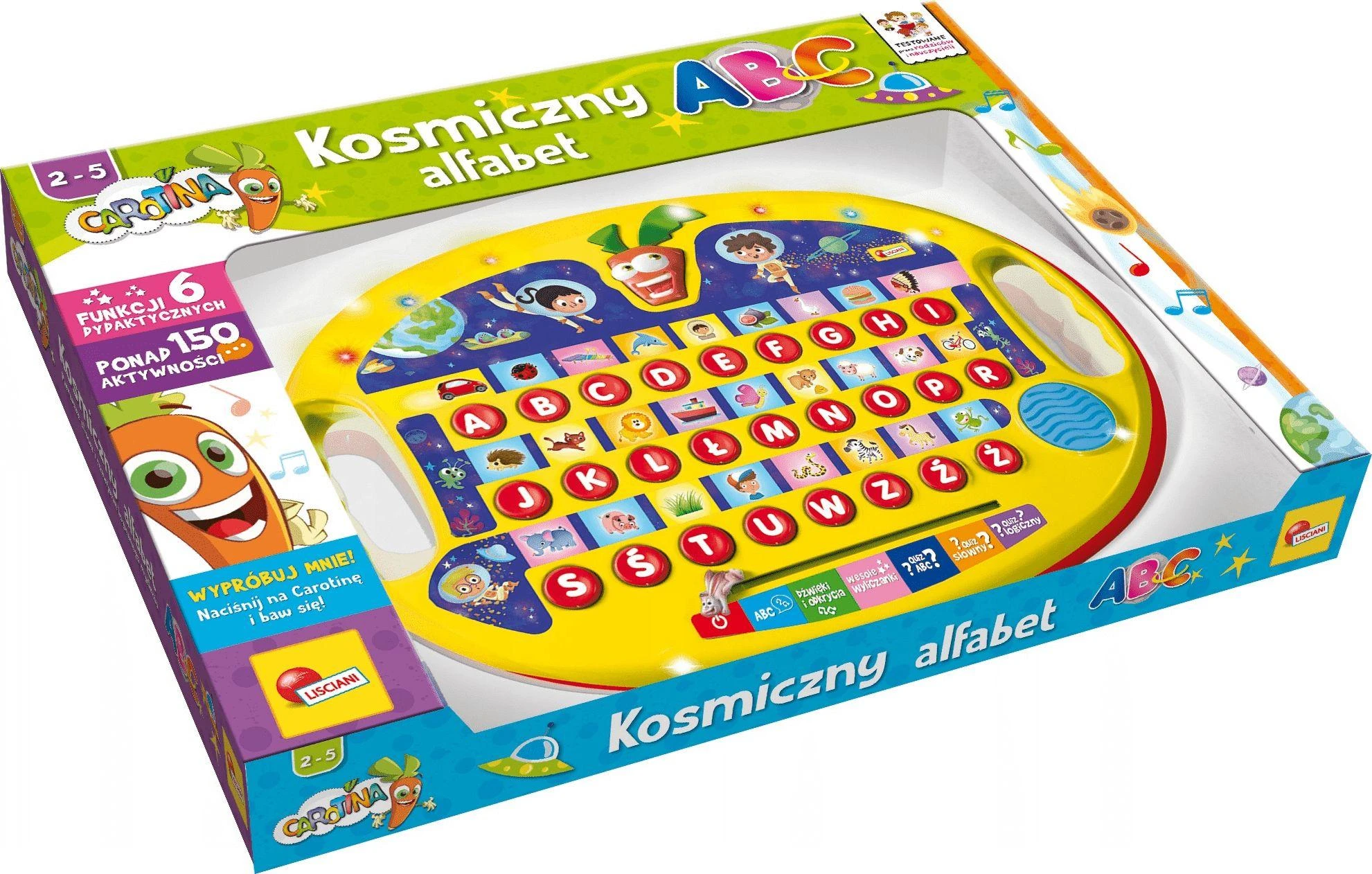 Lisciani - kosmoso abėcėlė