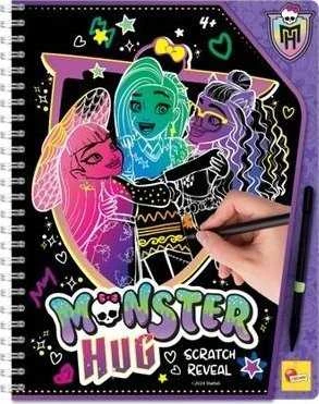 Lisciani Zdrapywanka eskizų knygelės nulio atskleidimas Monster High