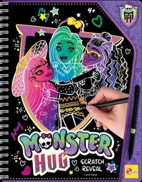 Lisciani Zdrapywanka eskizų knygelės nulio atskleidimas Monster High