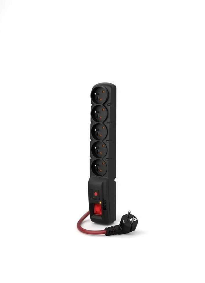 Acar F5 Power strip 16A (1,5m; juodas)
