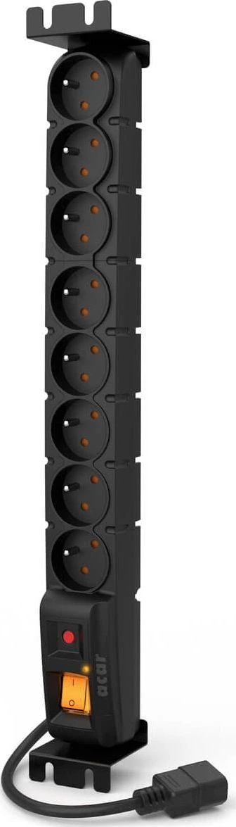 Acar Power Strip S8 RACK IEC 8x 230V PL 5 m (W0135)