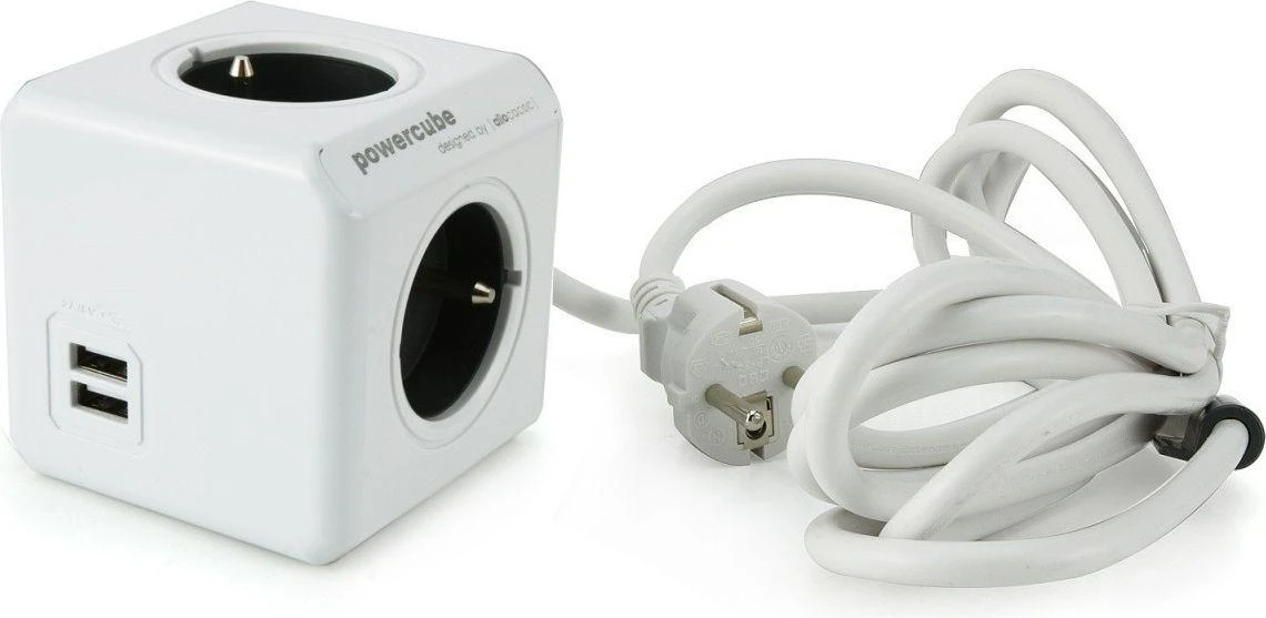 Orno Allocacoc PowerCube Extended USB E(FR) – 3m – 3 m – 4 kintamosios srovės lizdas (-ai) – E tipas – CE – KEMA – RoHS – 16 A – 230 V