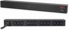APC RACK PDU, BASIC, 1U, 16A, 208/230V, (12)C13
