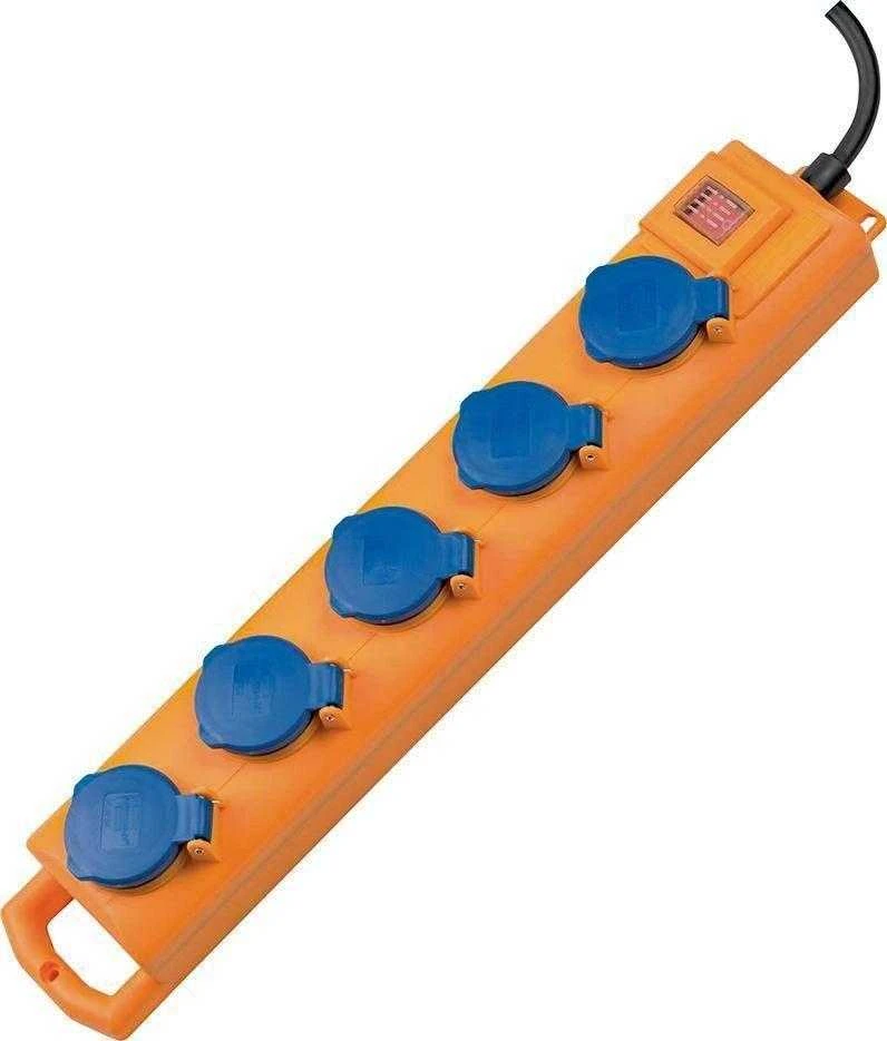 Verschiedene Brennenstuhl Super-Solid SL 544 D IP54 5x geltona/mėlyna 2m