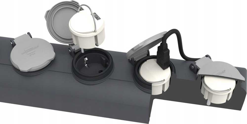 Listwa zasilająca Brennenstuhl Brennenstuhl Steckdoseneinsatz Schuko mit USB 2.4